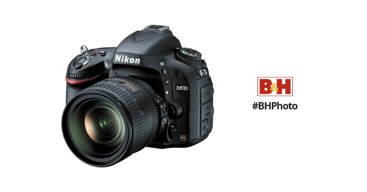 Nikon D610 DSLR Camera with 24-85mm Lens 13305 Nikon D610 at B&H Photo