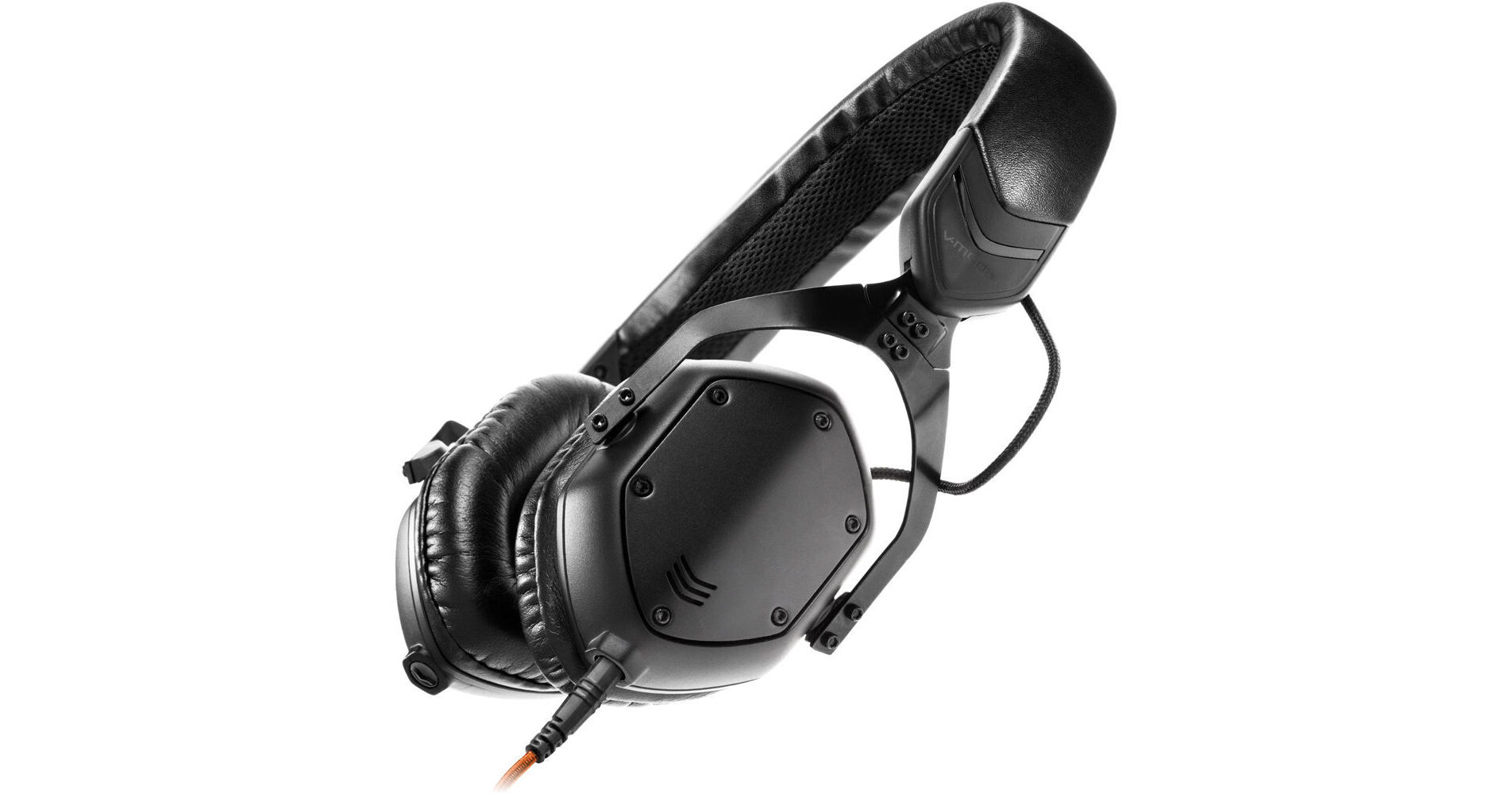 V-MODA XS On-Ear Headphones (Matte Black Metal) XS-U-BK B&H