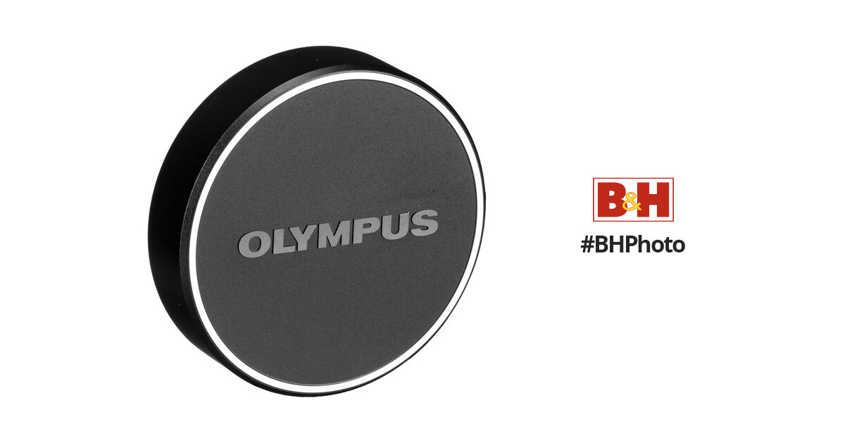 Olympus LC-48B Lens Cap for M.Zuiko Digital 17mm 1:1.8 Lens (Black)