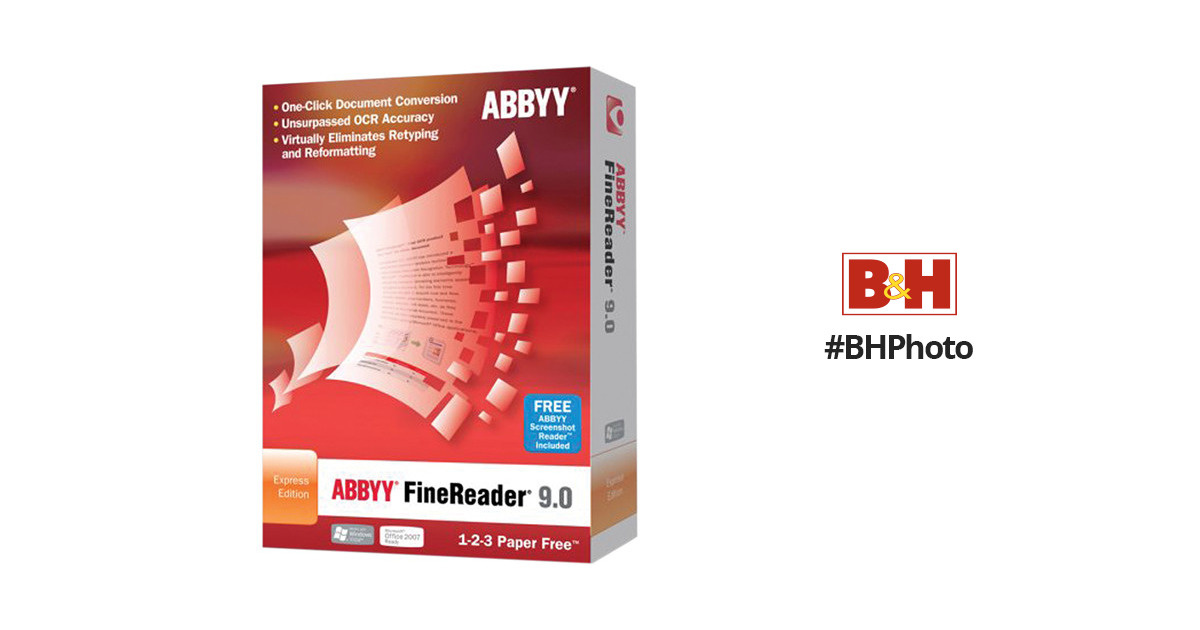 abbyy finereader 9.0 sprint download