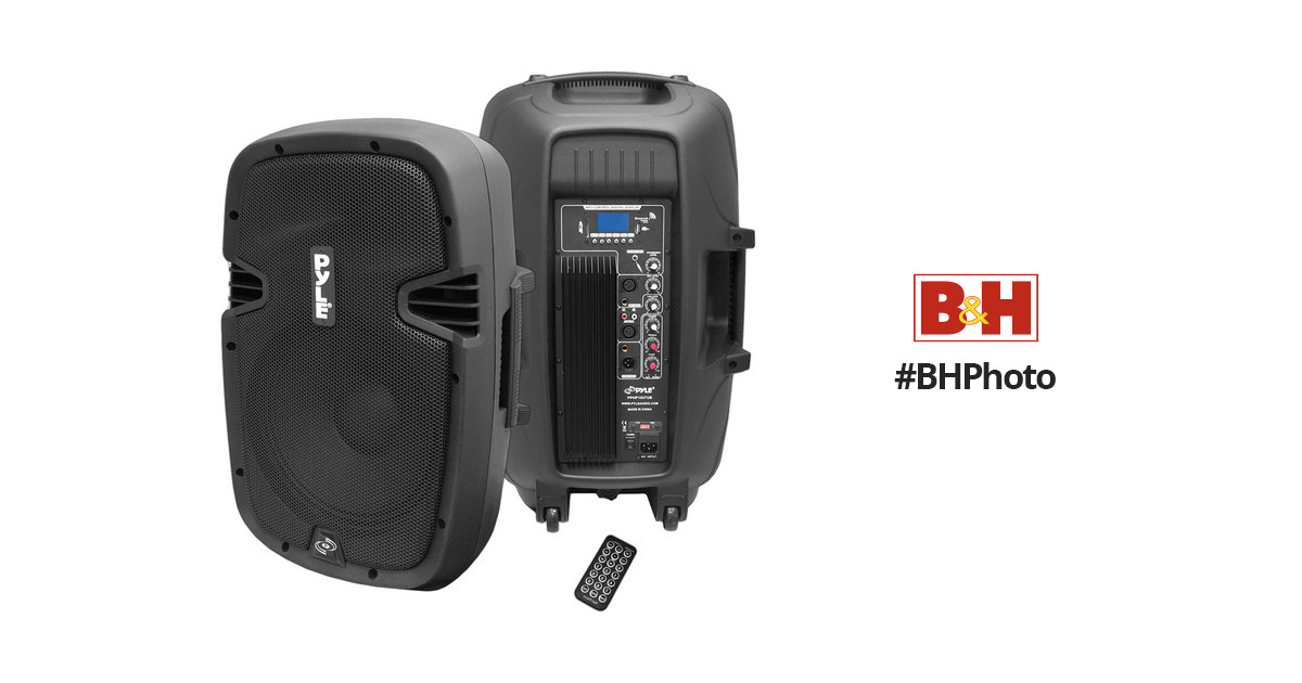 Pyle PPHP1237UB 015027 Altavoz autoamplificado 12p 900W USB SD Bluetooth  AM/FM