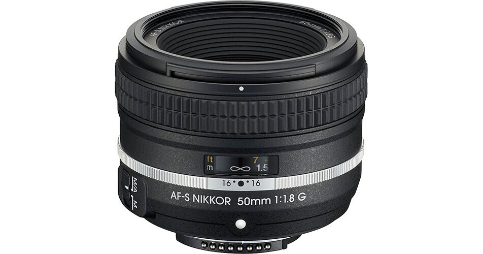 Nikon AF-S NIKKOR 50mm f/1.8G Special Edition Lens 2214 B&H