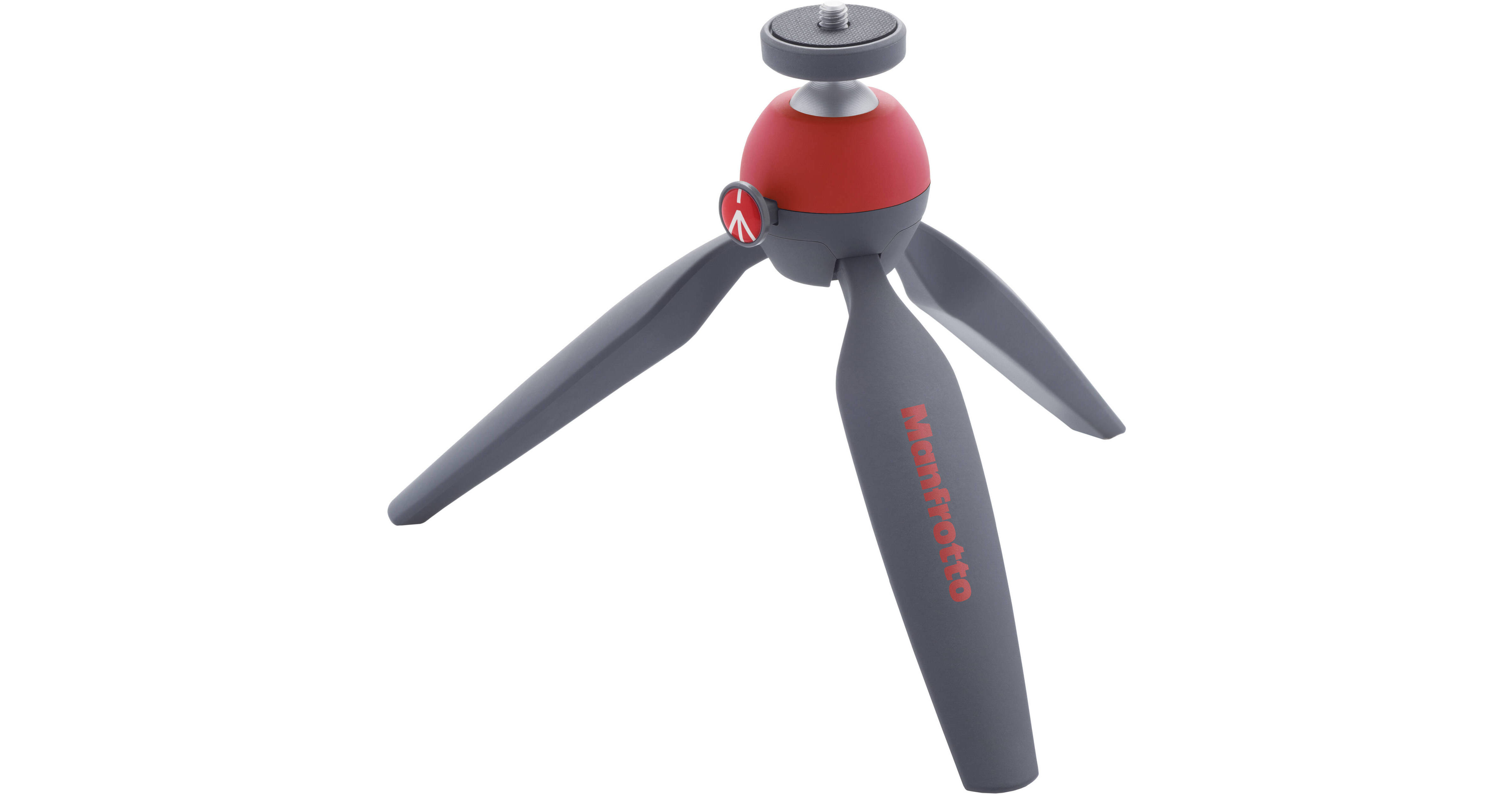 Manfrotto PIXI Mini Table Top Tripod (Red & Gray) MTPIXI-RD B&H