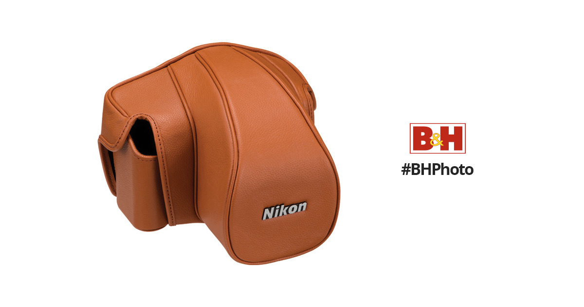 Nikon CF-D6S Leather Case Set for Nikon Df (Brown) 5000 B&H