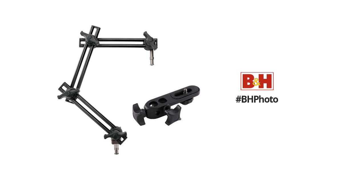 Impact 3 Section Double Articulated Arm with Camera Bracket
