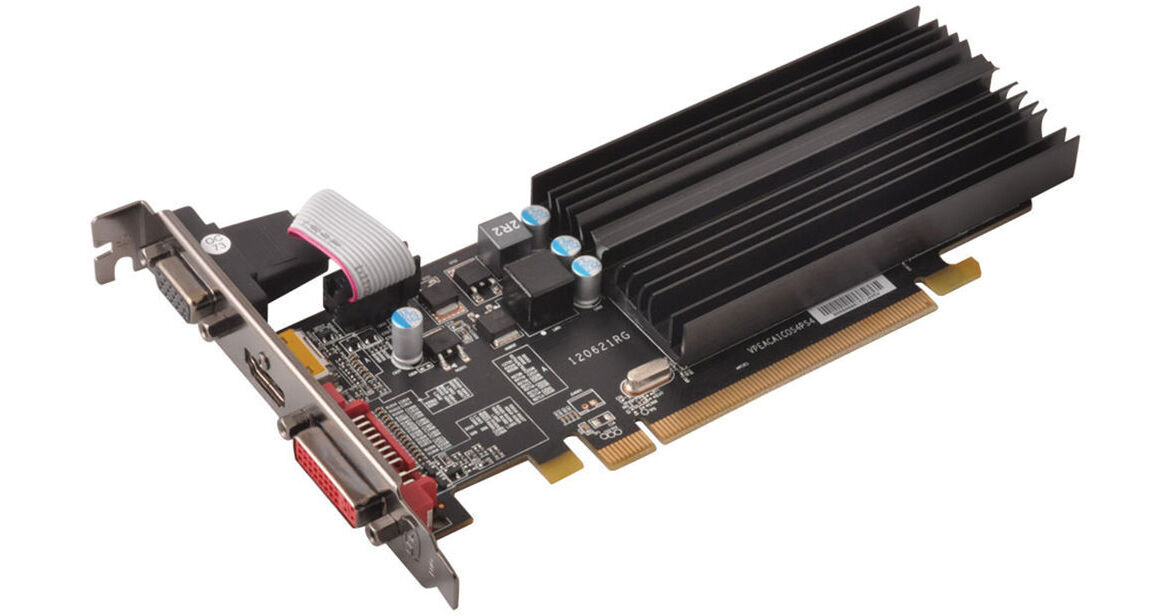 XFX AMD Radeon HD 6450 Graphics Card HD645XCLH2 B&H Photo Video
