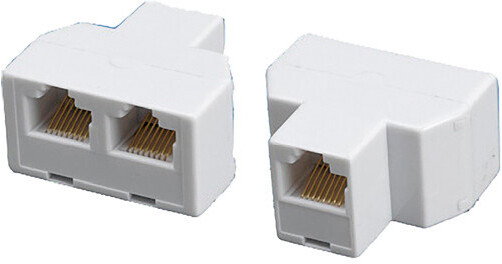 Tera Grand 8P/8C RJ45 Female to 2 RJ45 Female Modular