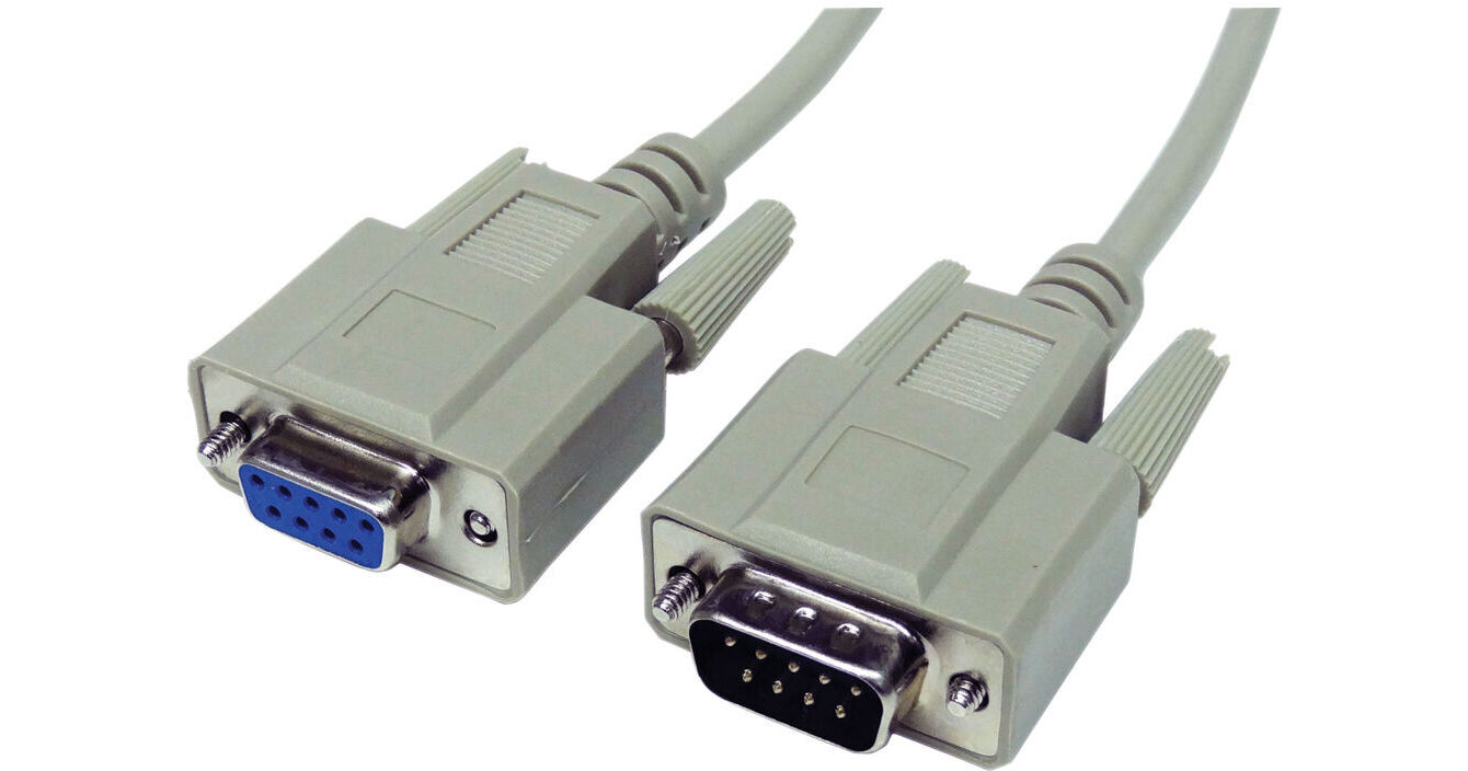 Tera Grand DB9 Male to DB9 Female RS-232 Serial SERI-DB9MF-50