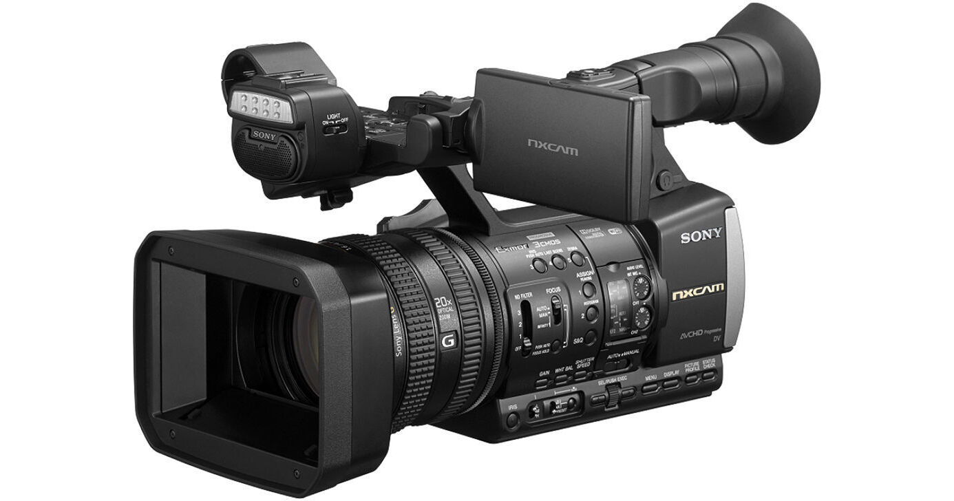 Sony HXR-NX3 NXCAM Professional Handheld Camcorder HXR-NX3 B&H