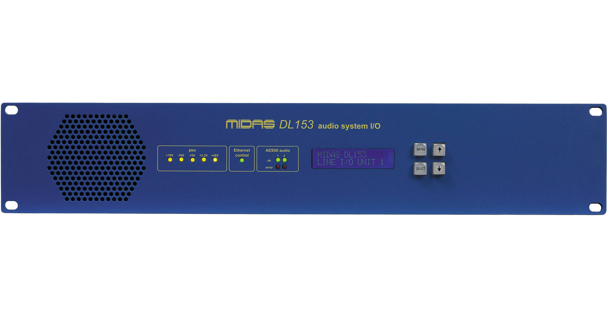 Midas DL153 Stagebox with 16 MIDAS Mic Preamps and DL153