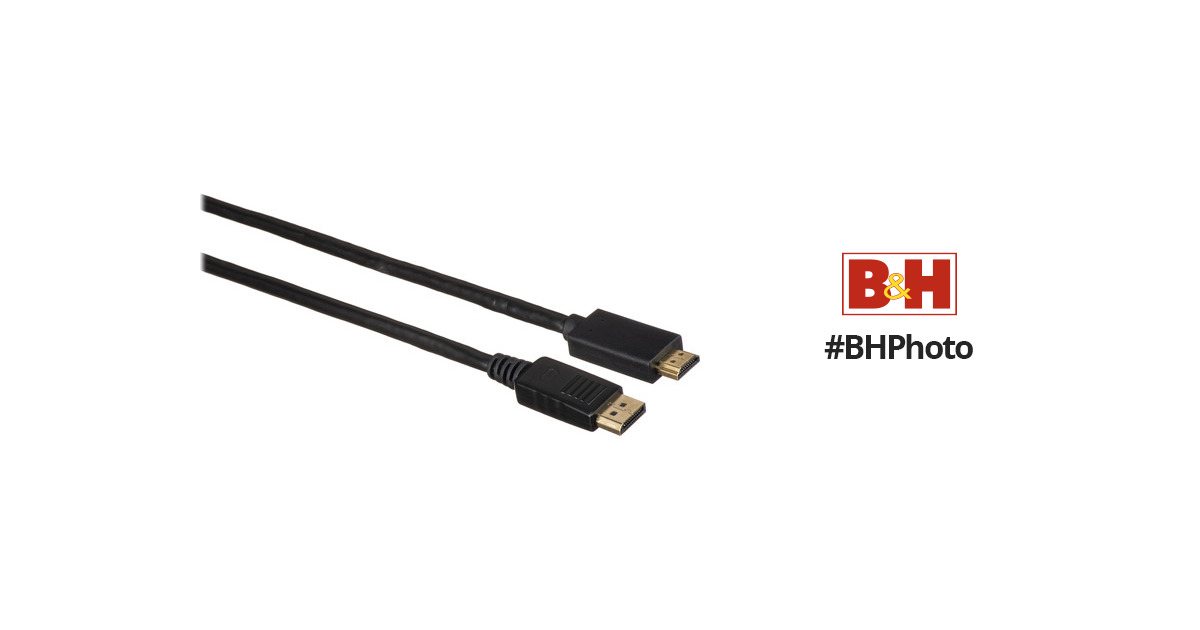 Tera Grand DisplayPort Male to HDMI Male Cable (6') DP-DPHDMI-06