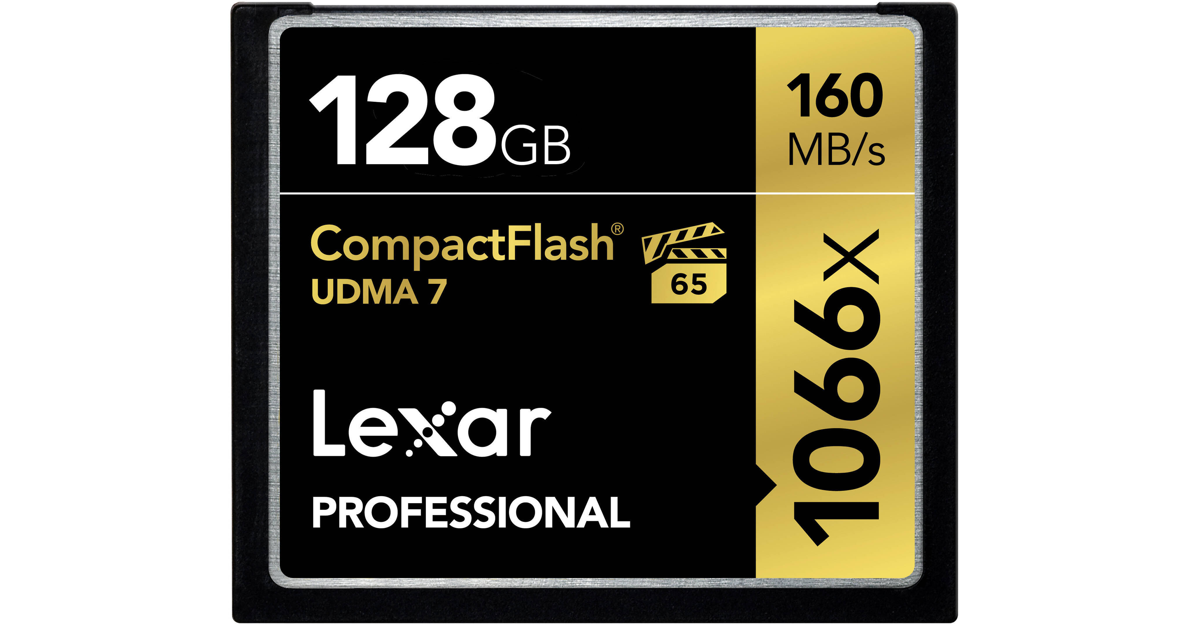 Lexar 128GB Professional 1066x CompactFlash LCF128CRBNA1066 B&H