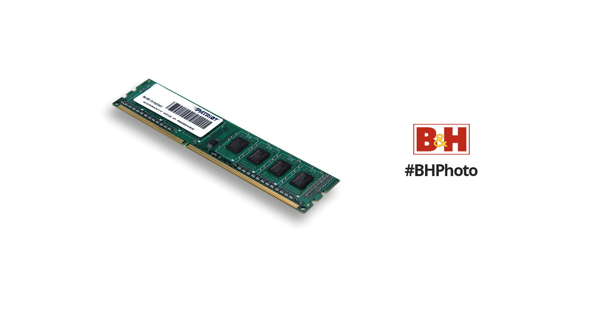 Patriot Line 4GB DDR3 PC3-12800 240-Pin PSD34G16002
