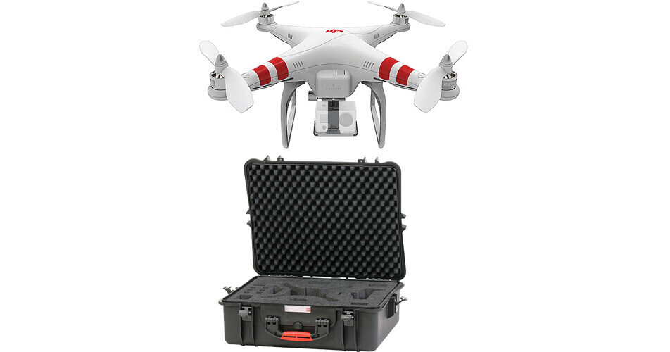 DJI Phantom Quadcopter with GoPro Mount Version 1.1.1 and Hard