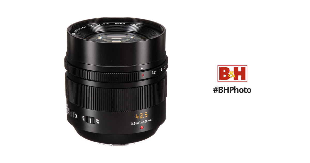 Panasonic Leica 42.5mm f/1.2 DG Nocticron ASPH Power OIS Lens