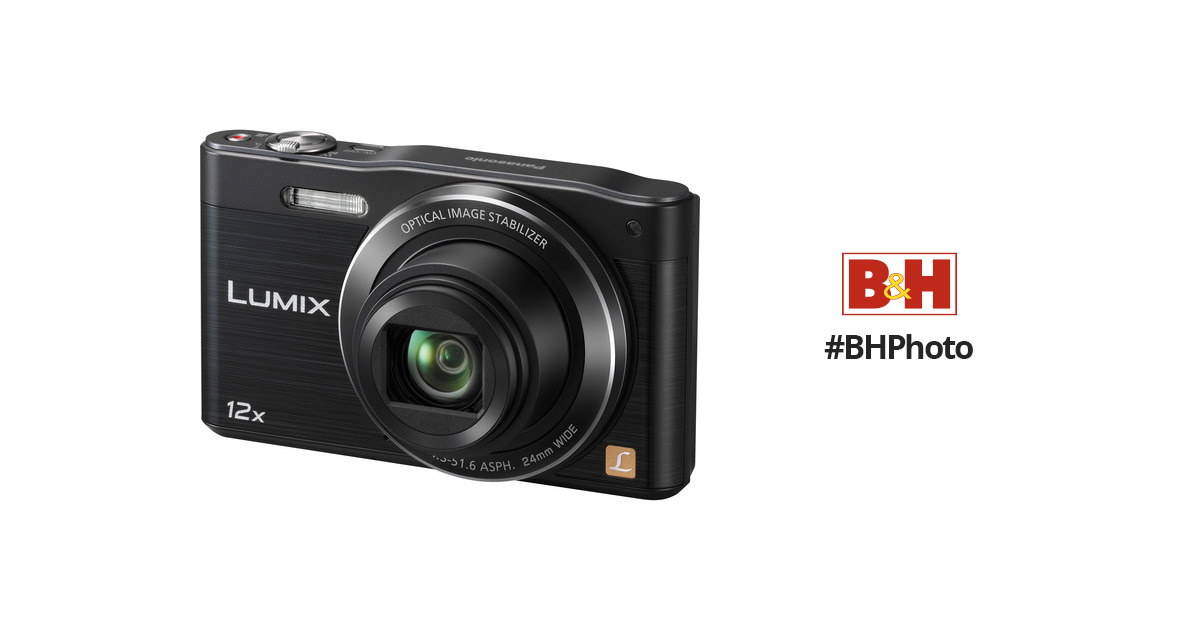 Panasonic LUMIX DMC-SZ8 Digital Camera (Black) DMC-SZ8K B&H