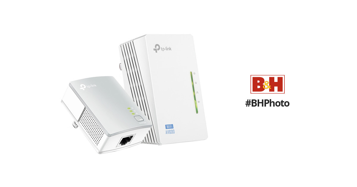 CPL WiFi TP-link Kit 2 CPL AV600 + WiFi N 300 Mbps (TL-WPA4220KIT
