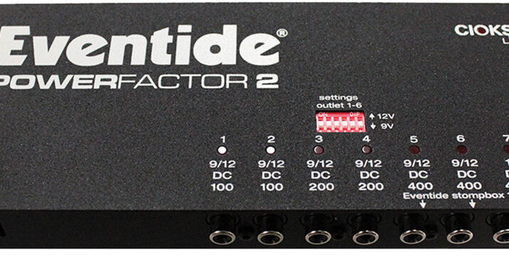 Eventide PowerFactor 2 MultiPedal Power Supply 1182000 B&H