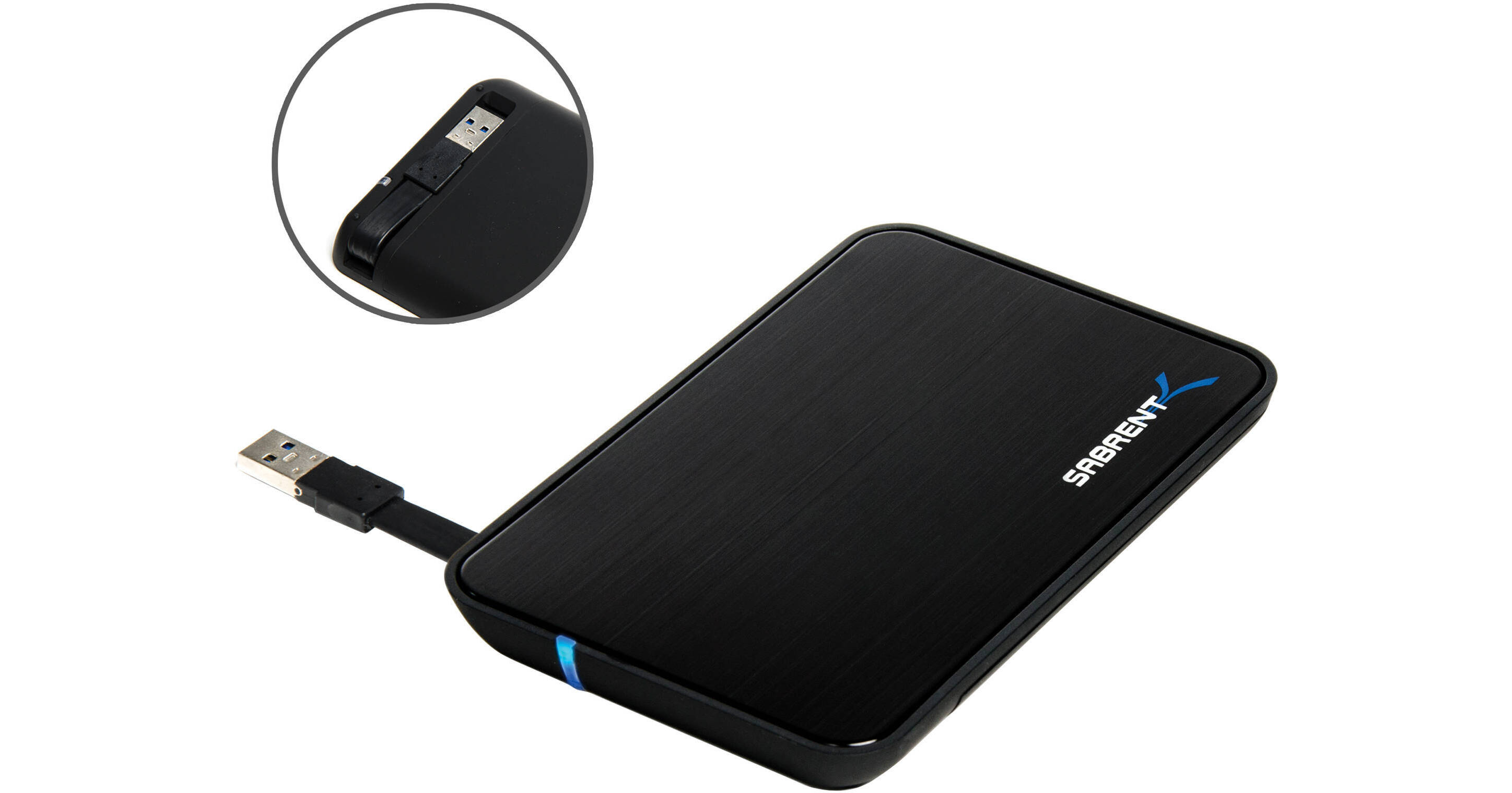 Sabrent USB 3.0 2.5" SATA Hard Drive Enclosure BK21OS2 B&H