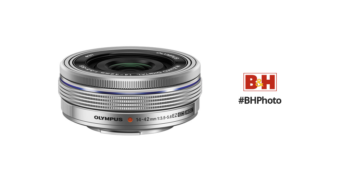 カメラ デジタルカメラ Olympus M.Zuiko Digital ED 14-42mm f/3.5-5.6 EZ Lens (Silver)