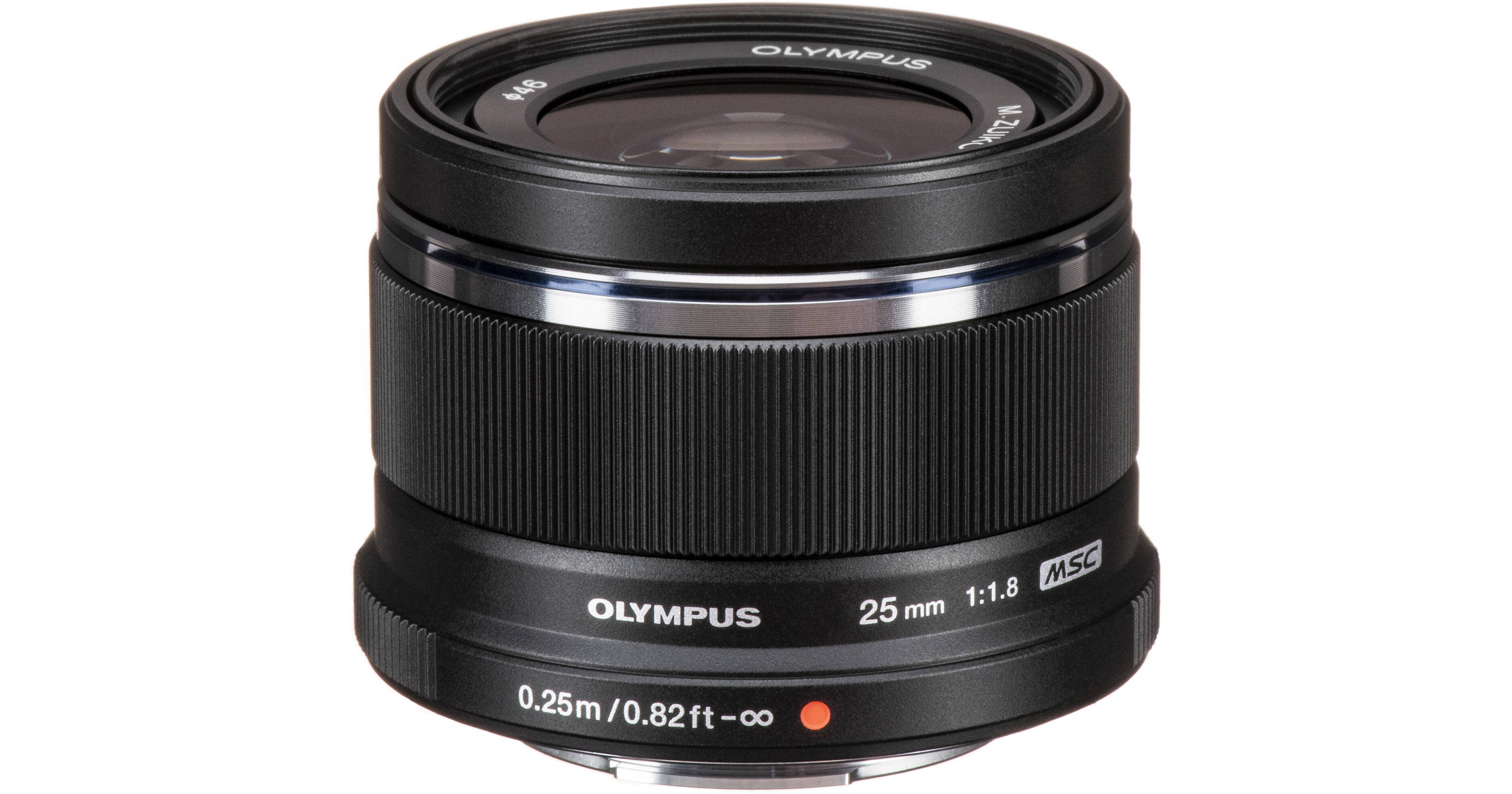 Olympus M.Zuiko Digital 25mm f/1.8 Lens (Black) V311060BU000 B&H