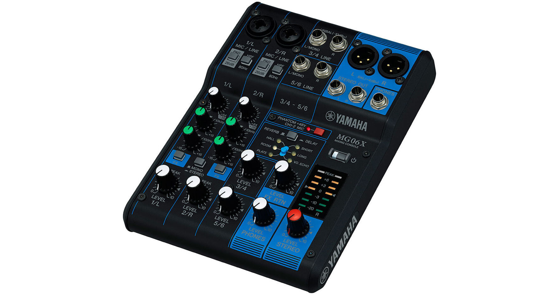 Yamaha MG06X 6-Input Mixer with Built-In Effects