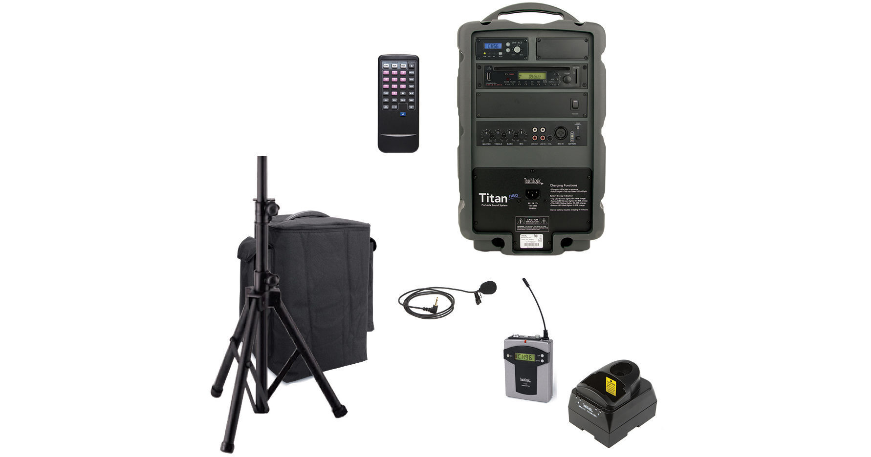 TeachLogic PA850 Titan Neo Sound System with Wireless PA850/L