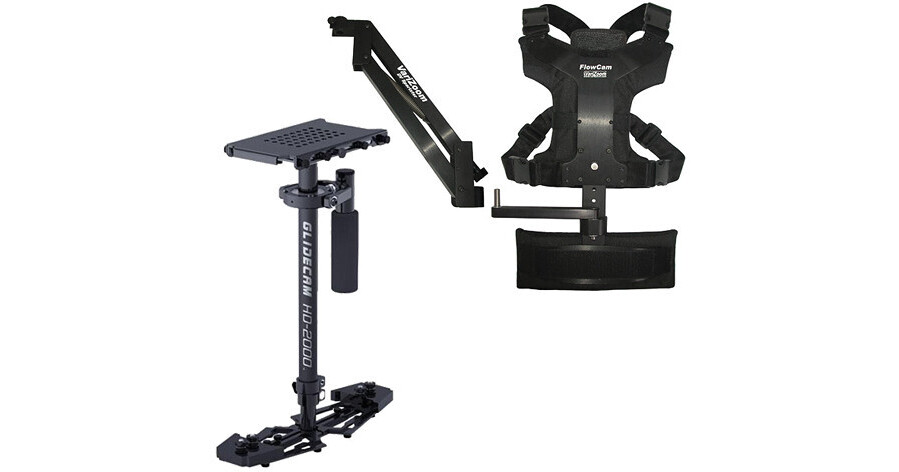 VariZoom HD2000 and FlowCam DV Sportster Stabilization System