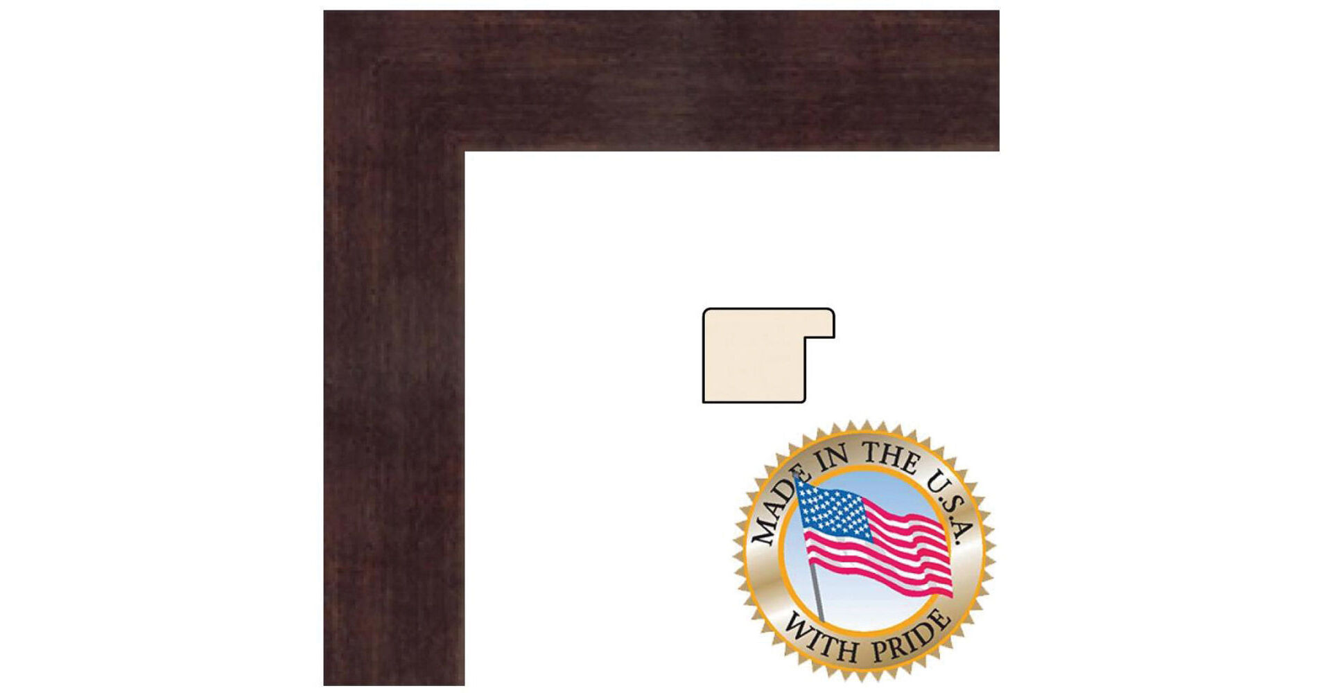 ART TO FRAMES 3913 Espresso Photo Frame WOMFRBW2606124X30 B&H