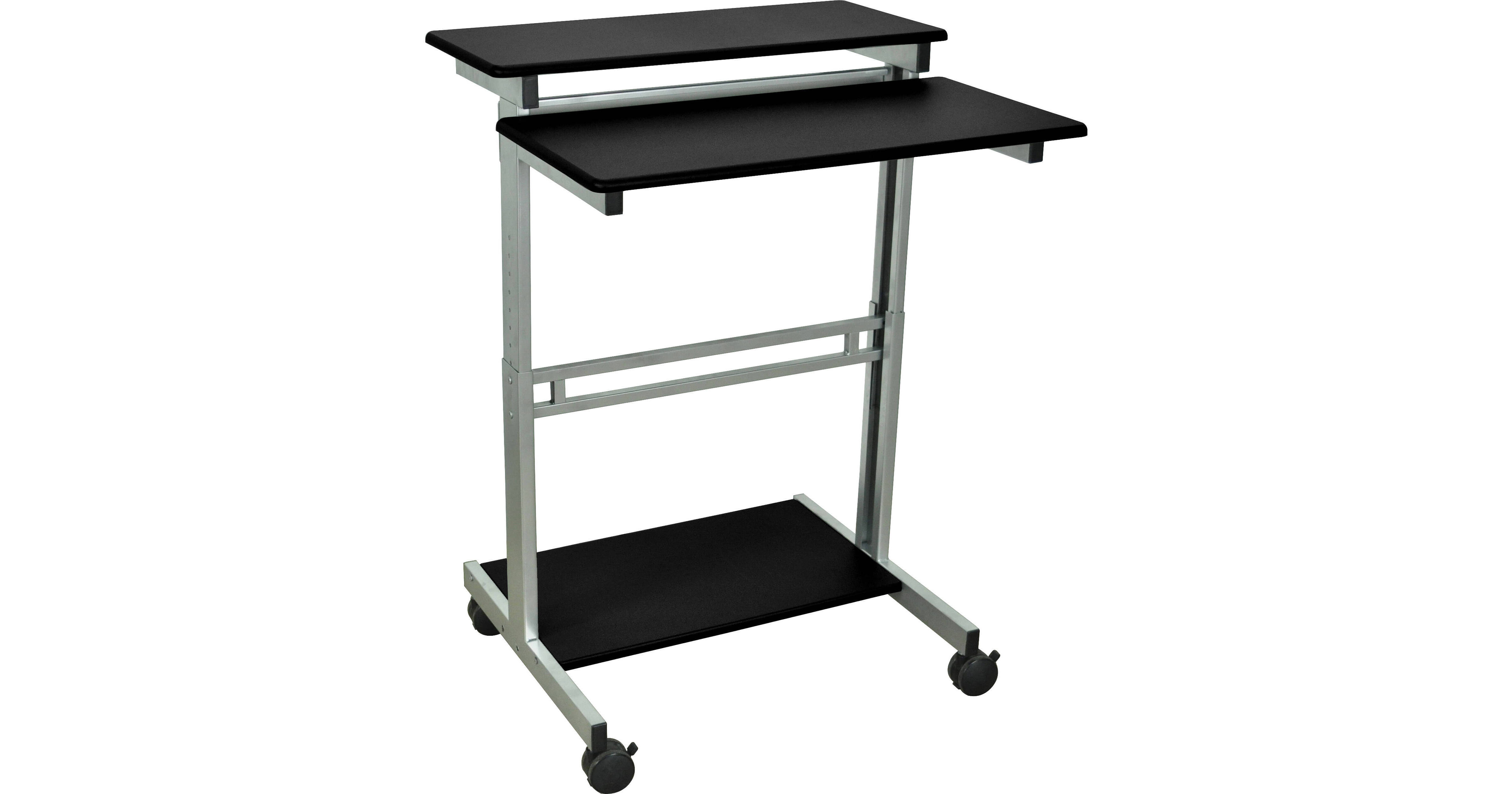 Luxor Three-Shelf Adjustable Stand-Up Workstation STAND-WS30 B&H