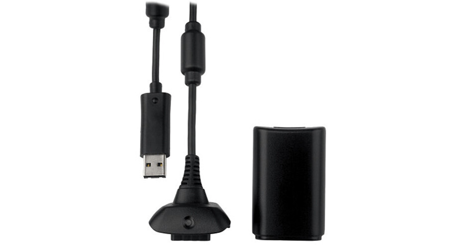 Microsoft Xbox 360 Play and Charge Kit NUF00001 B&H Photo Video