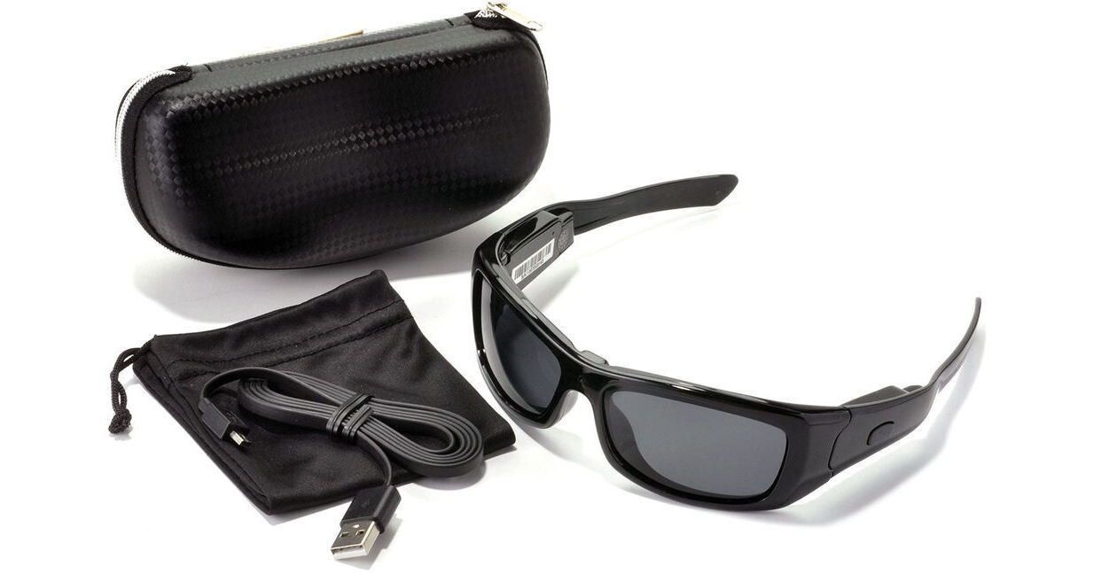 VidVision 720p Video Recording Sunglasses with 8GB Memory MV300E