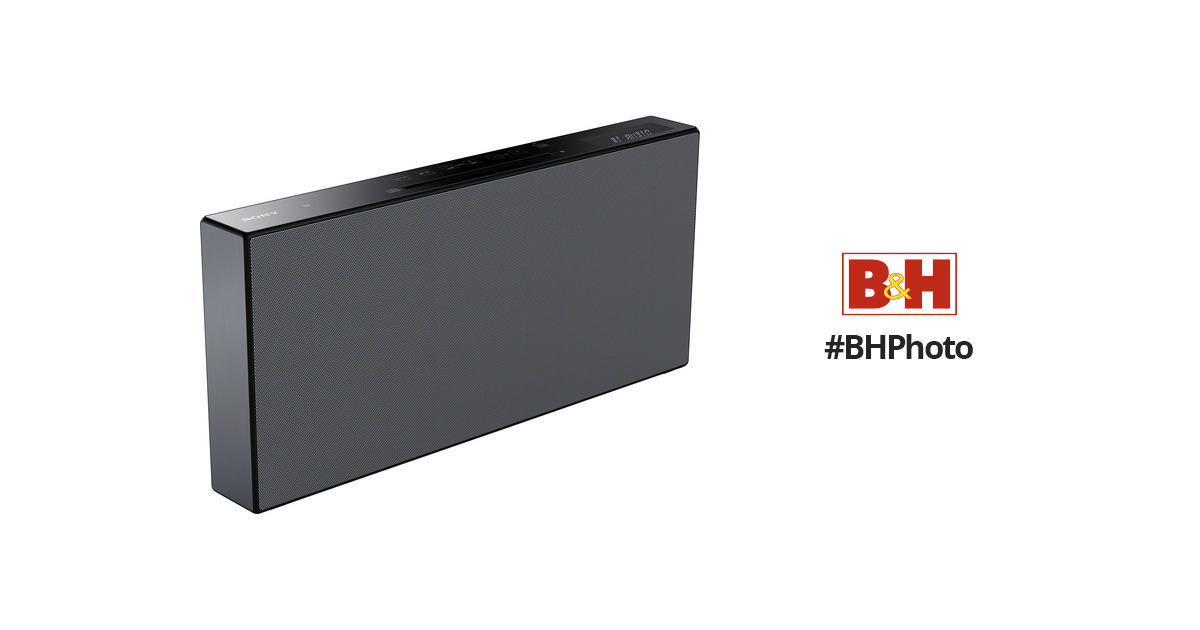 Sony CMT-X5CD 40W Bluetooth Micro Stereo System (Black) CMT-X5CD