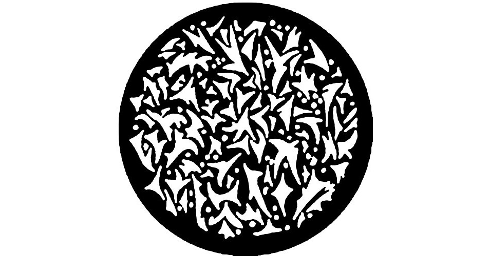 Rosco Steel Gobo 7785 Sharp Breakup (Medium) 250777850860 B&H