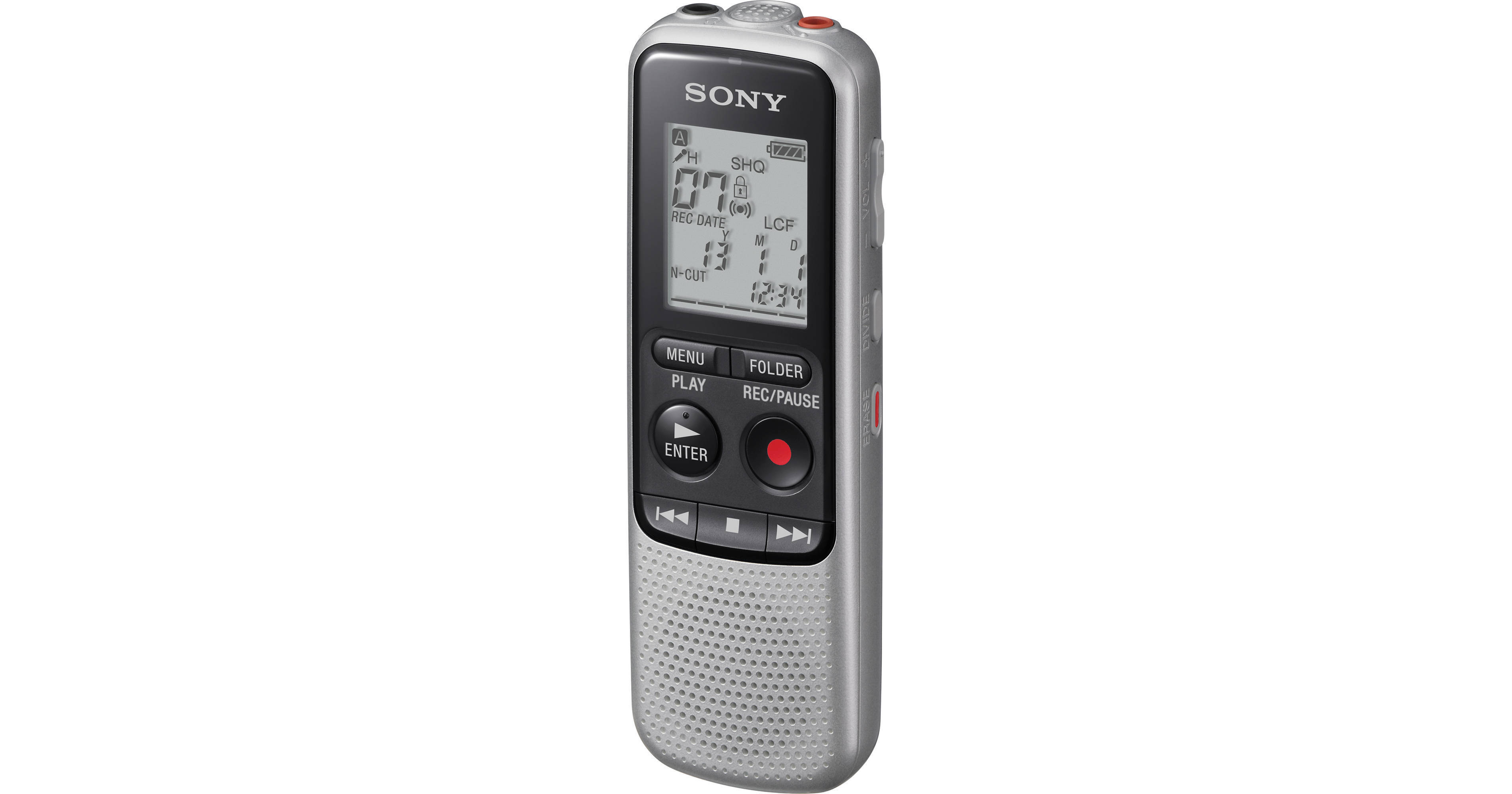 Sony ICD-BX140 4GB MP3 Digital Voice IC Recorder ICDBX140 B&H