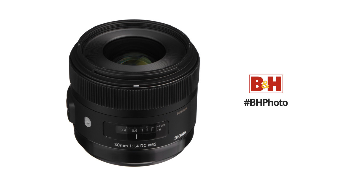 カメラ レンズ(単焦点) Sigma 30mm f/1.4 DC HSM Art Lens for Sony A 301205 B&H Photo