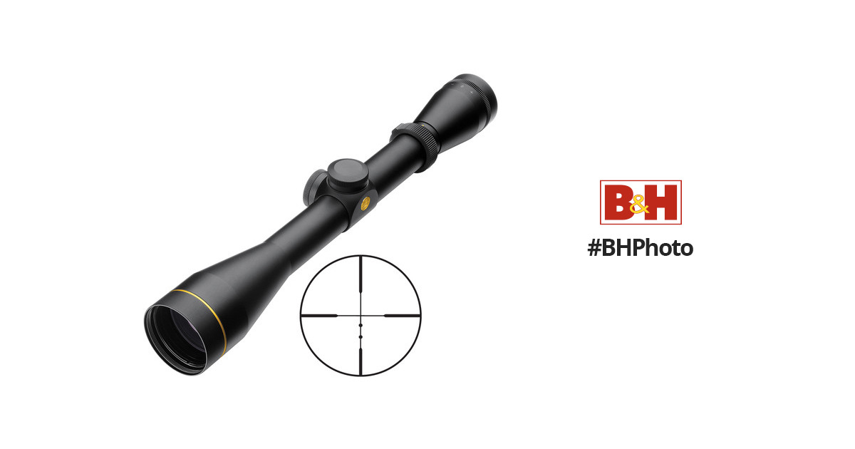 Leupold 3-9x40 VX-2 Riflescope (LR Duplex, Matte Black) 110801