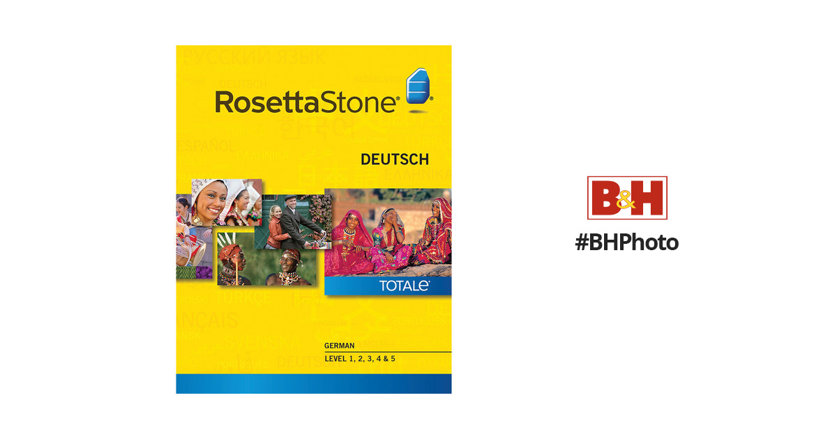 Video　BH　Levels　German　1-5　27797MAC　Photo　Rosetta　Stone