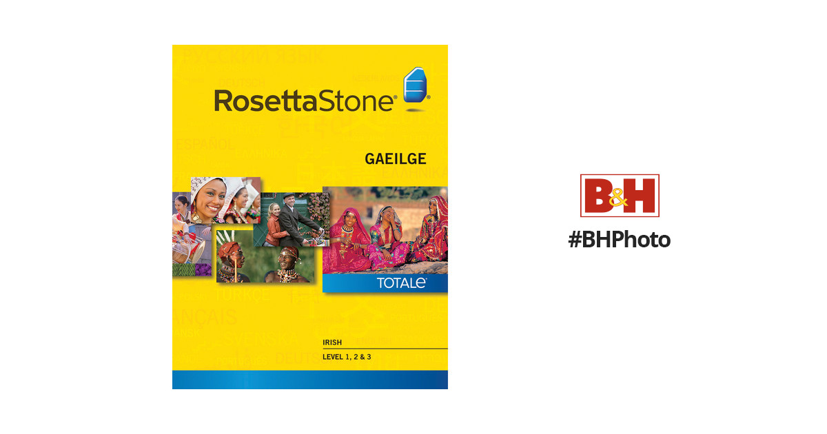 Rosetta Stone Irish Levels 1-3 27821WIN B&H Photo Video