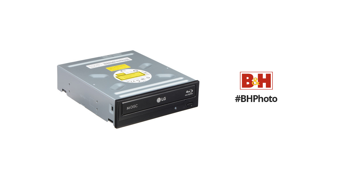 LG WH16NS40 16X Blu-ray BD/BDXL/MD M-DISC Burner Drive 3D Playback free Nero 12 Essentials Burning Software Sata Cable Kit 
