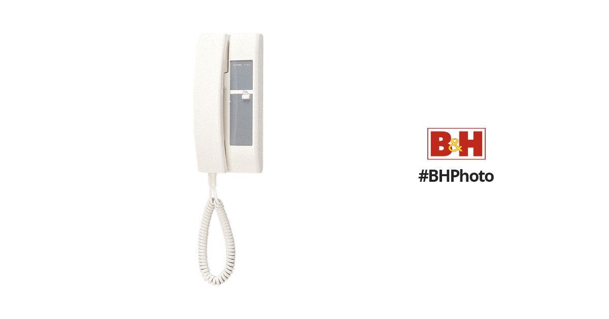 Aiphone TD-1H/B 1-Call Station for TD-H Series Selective TD-1H/B