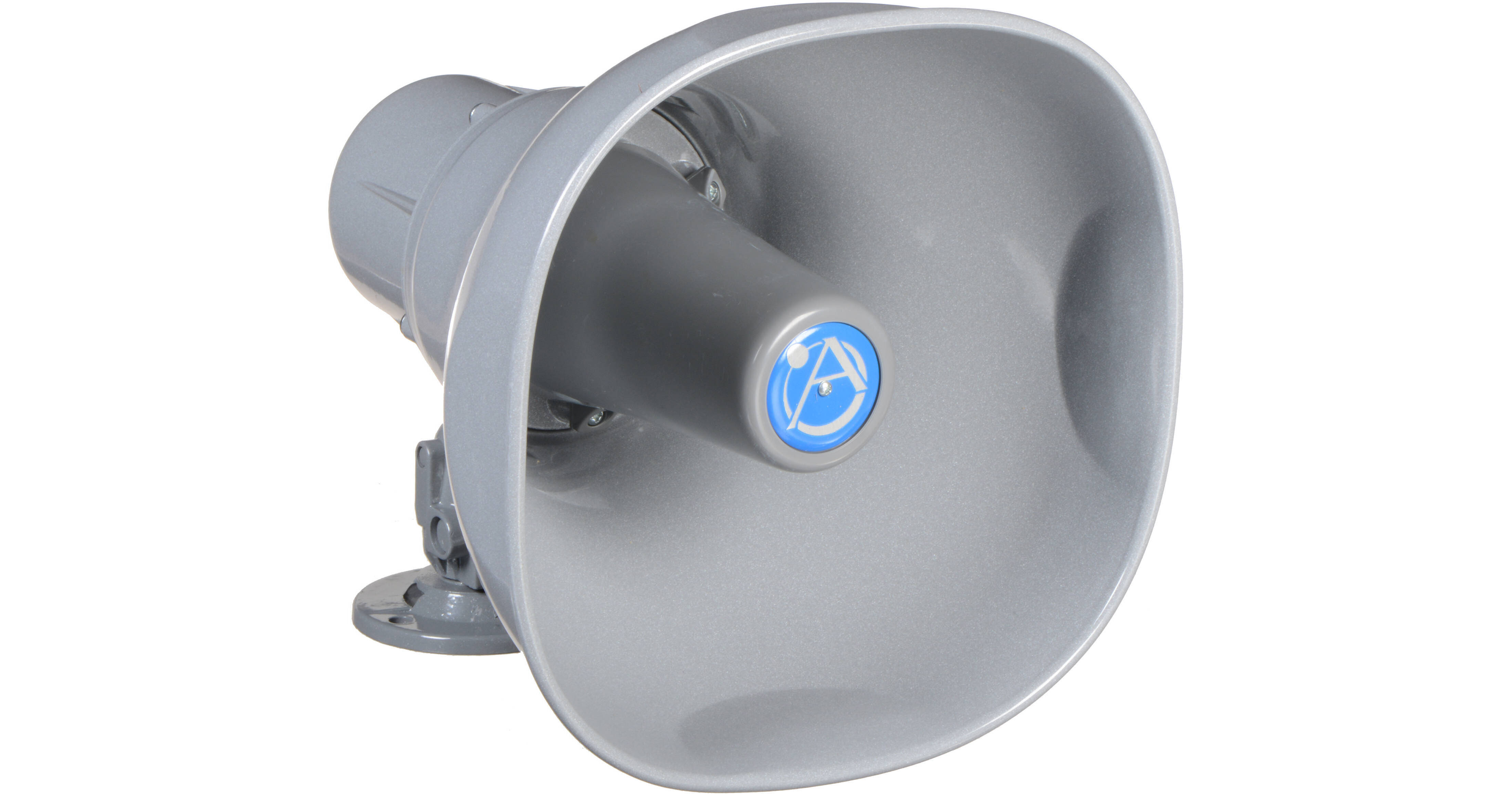 AtlasIED AP-15T Horn Loudspeaker with 25/70.7/100V-15W Transformer (Gray)