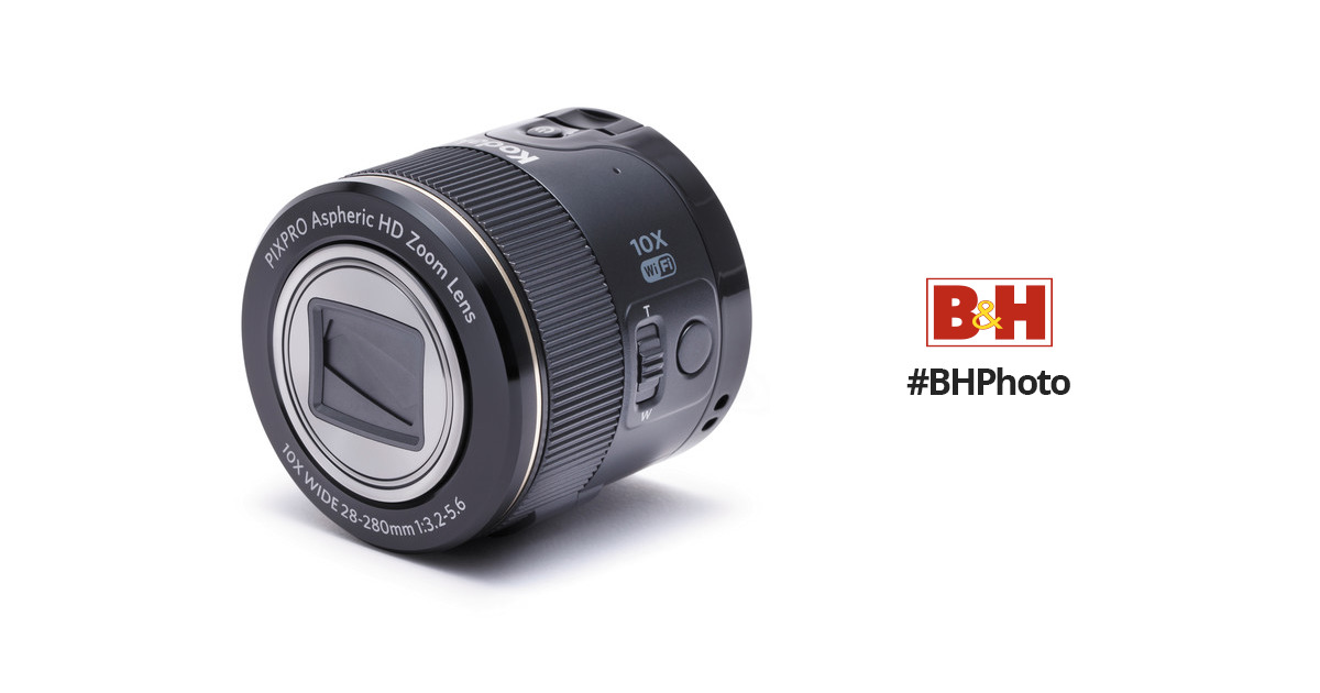 KODAK Pixpro Noir-RECONDITIONNE-Noir Zoom Optique 16Mégapixels SL10 