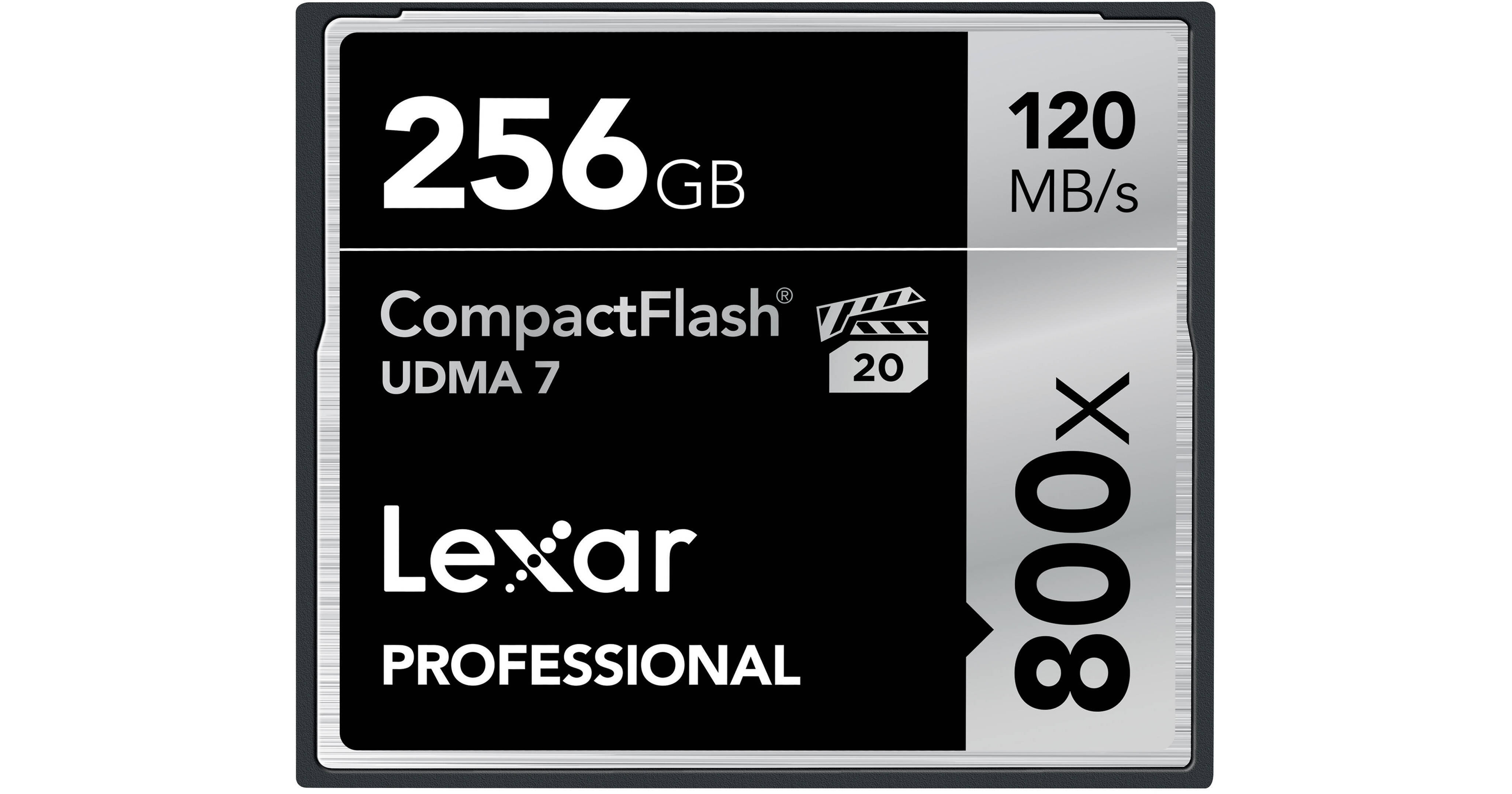 Lexar 256GB CompactFlash Memory Card Professional LCF256CRBNA800