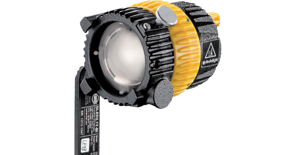 Dedolight DLED2.1Y-BI Bi-Color LED Light Head with Yoke