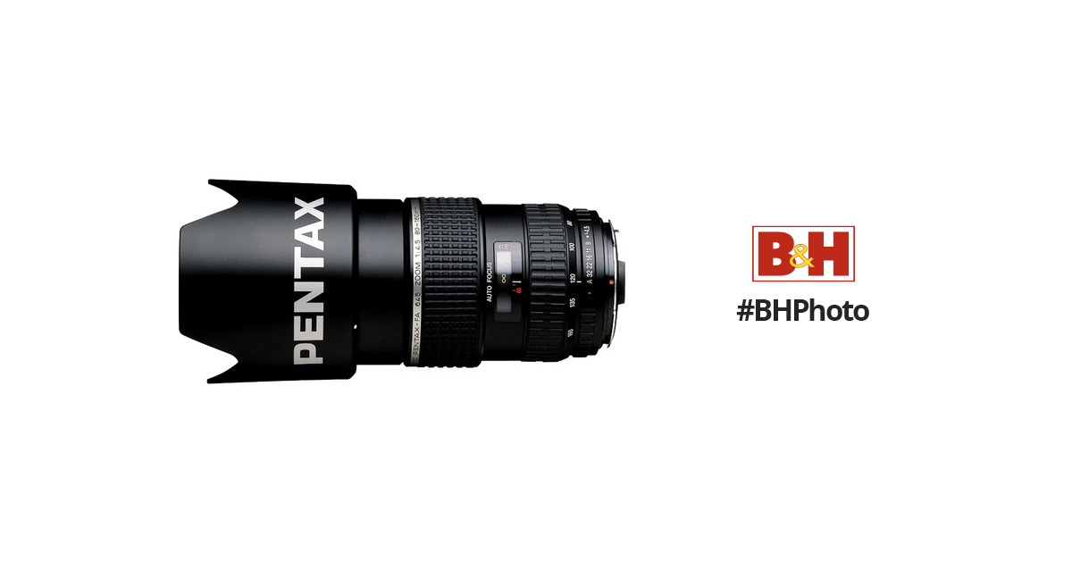 Pentax smc FA 645 80-160mm f/4.5 Lens 26755 B&H Photo Video