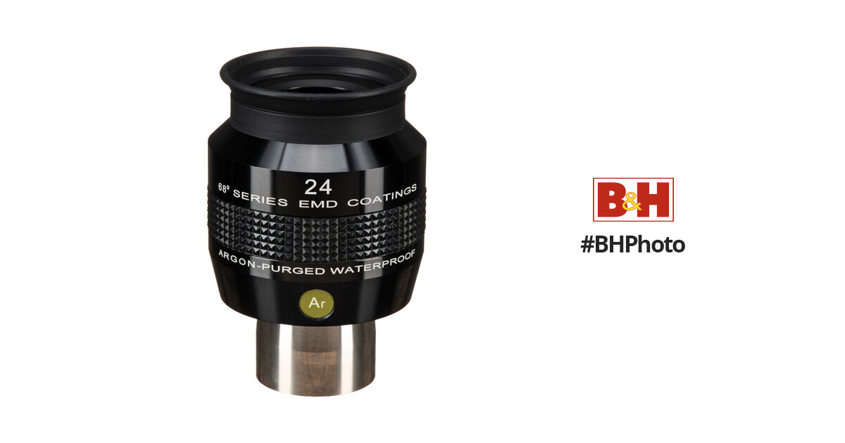 Explore Scientific 68° Series 24mm Eyepiece EPWP6824-01 B&H