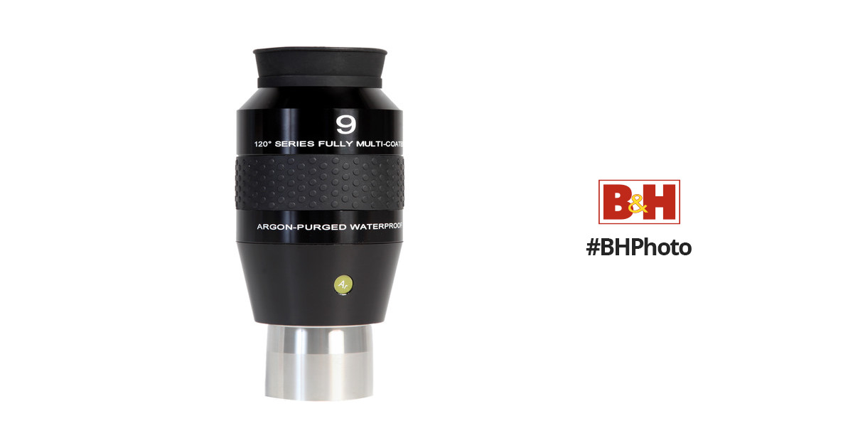 2 Explore Scientific 120° Ar High End Eyepiece 9 mm with Multi-Layer Coating and Argon Protection Gas Filling 