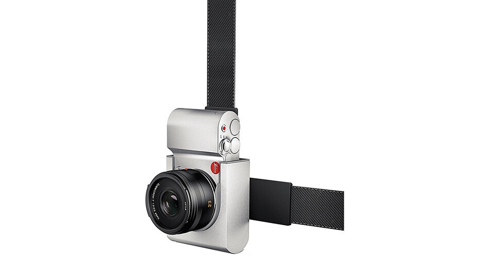 Leica Leather Holster for Leica T Camera (Aluminum/Silver) 18810