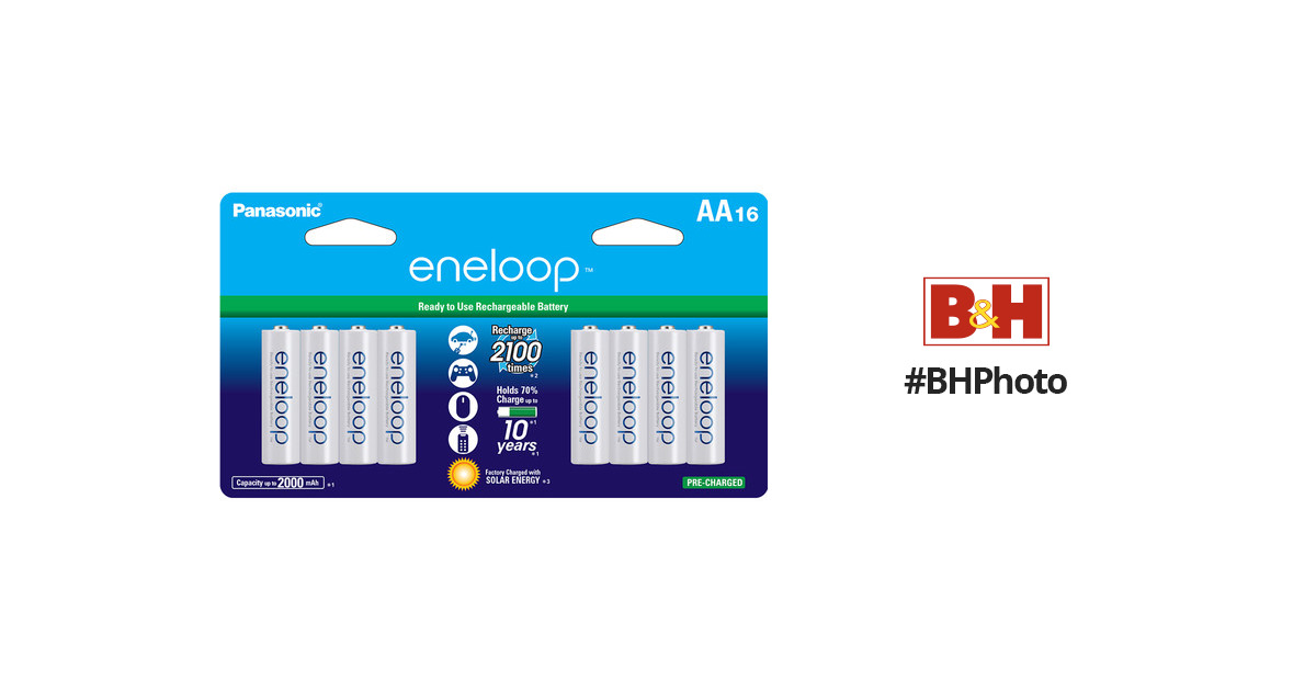 Panasonic Eneloop BK-3MCCE - 4 pc Pile rechargeable AA Eneloop  NiMH/1,2V/1900mAh